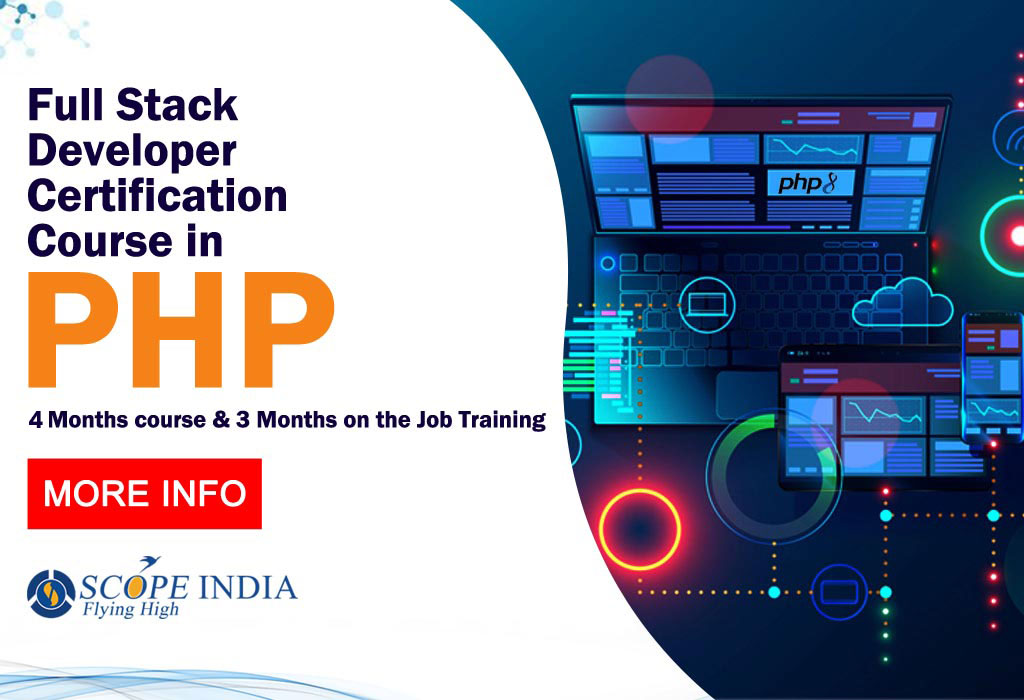 SCOPE INDIA PHP Full Stack Course